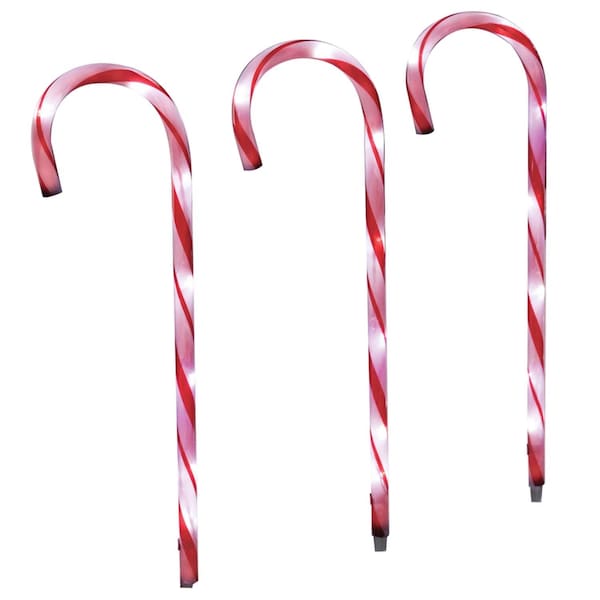 Celebrations Celebrations Clear Candy Cane 27 in. Pathway Decor 23213-71 - main